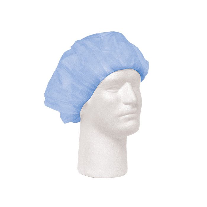 Disposable bouffant cap