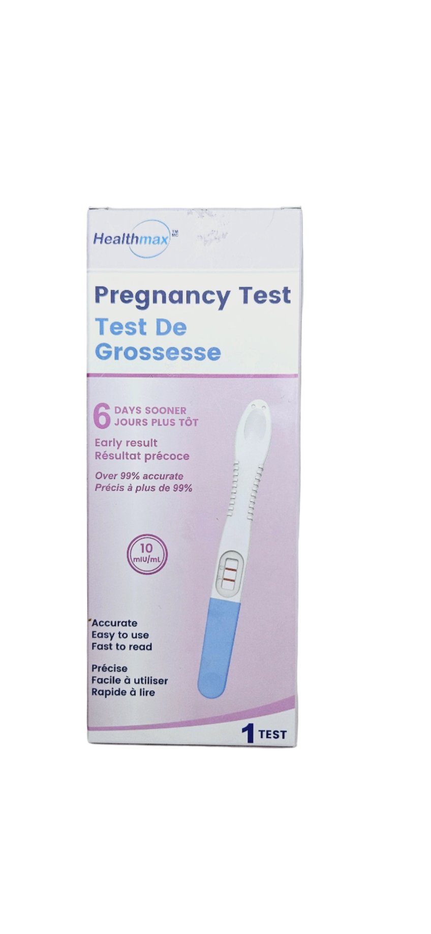 Healthmax Early Result Pregnancy Midstream Kit (1 Test / pack)